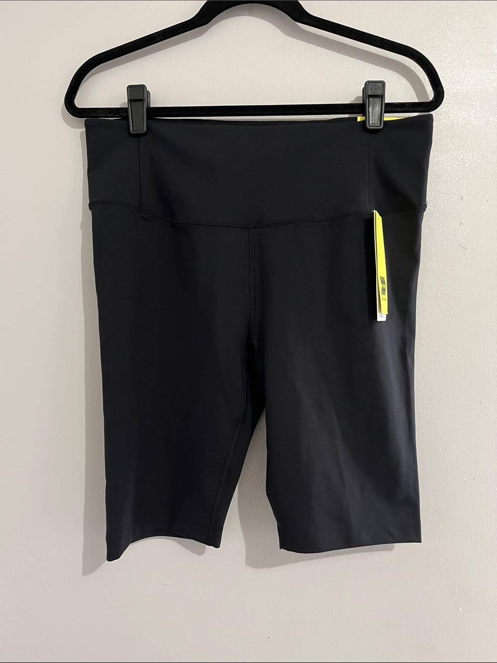 all in motion Black High-Rise Bike Shorts women’s XXL pull on New